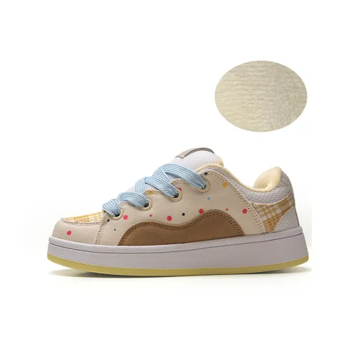 STUR YSN Warm And Lightweight Low Top Skateboard Shoes Unisex Multicolor Check