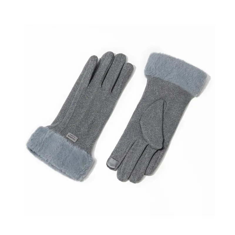 Shanghai Story Polyester Knit Gloves Women's-10