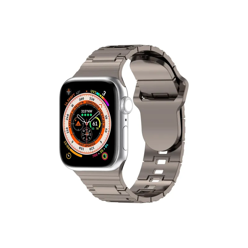 Bevichi Apple Compatibility Watch Band Metal-10
