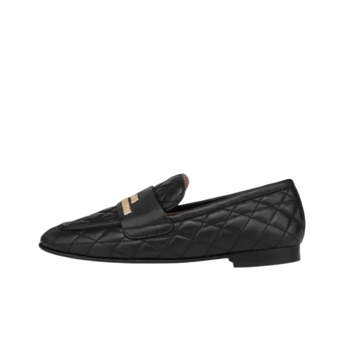 LOVE MOSCHINO Flat Love Loafers Women's Black