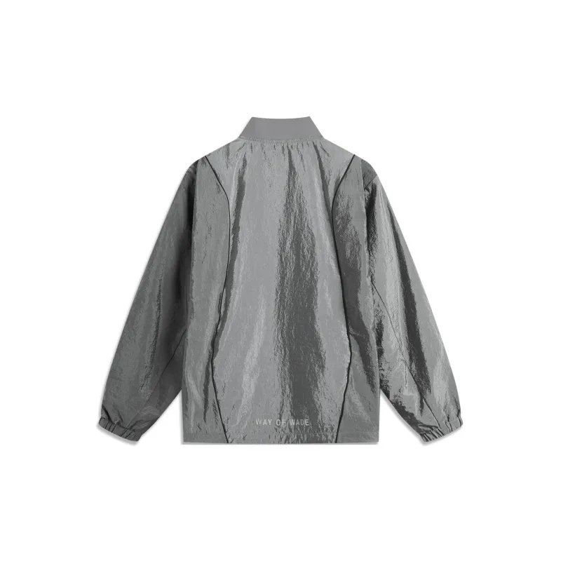 LiNing Jackets Coats Men's Waterdrop Gray/Moon Surface Gray-1
