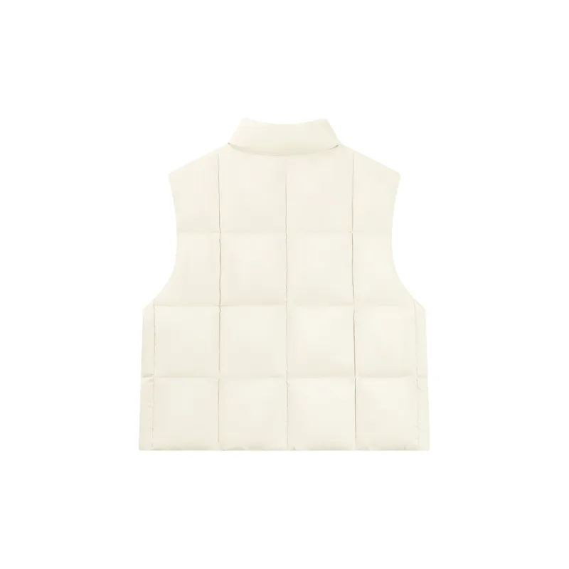 Crying Center Vest Unisex Cream White-1