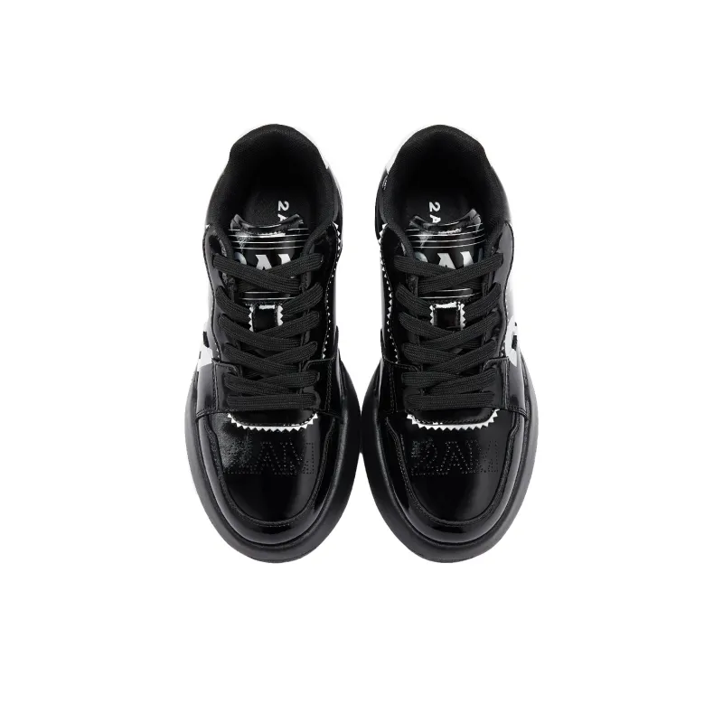 2AM Warm Slip-Resistant Lightweight Low-Top Skateboard Shoes Men's-3