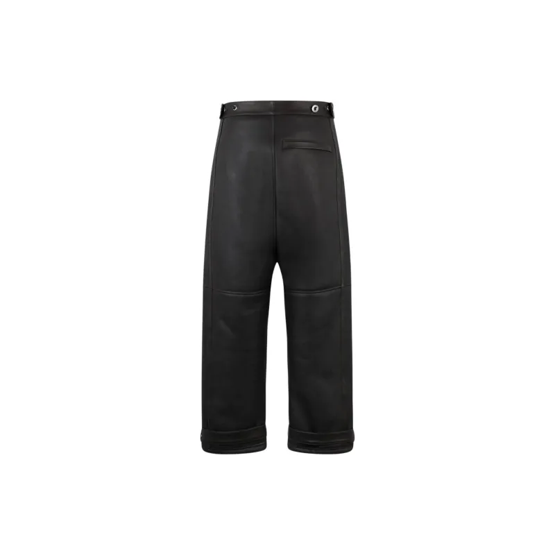 Moose Knuckles Moose Labs Series Leather Pants Unisex Brown-1