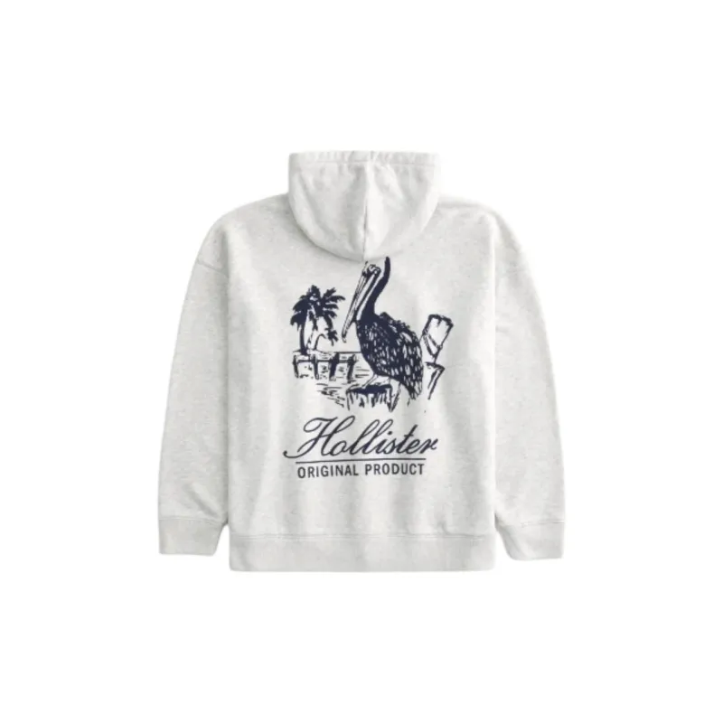 Hollister Sweatshirt Men's Light Heather Gray-1