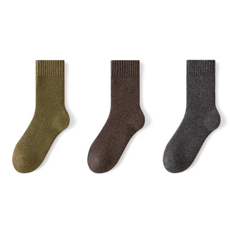 MIIOW Mid Calf Socks Women's 3 Pack-20