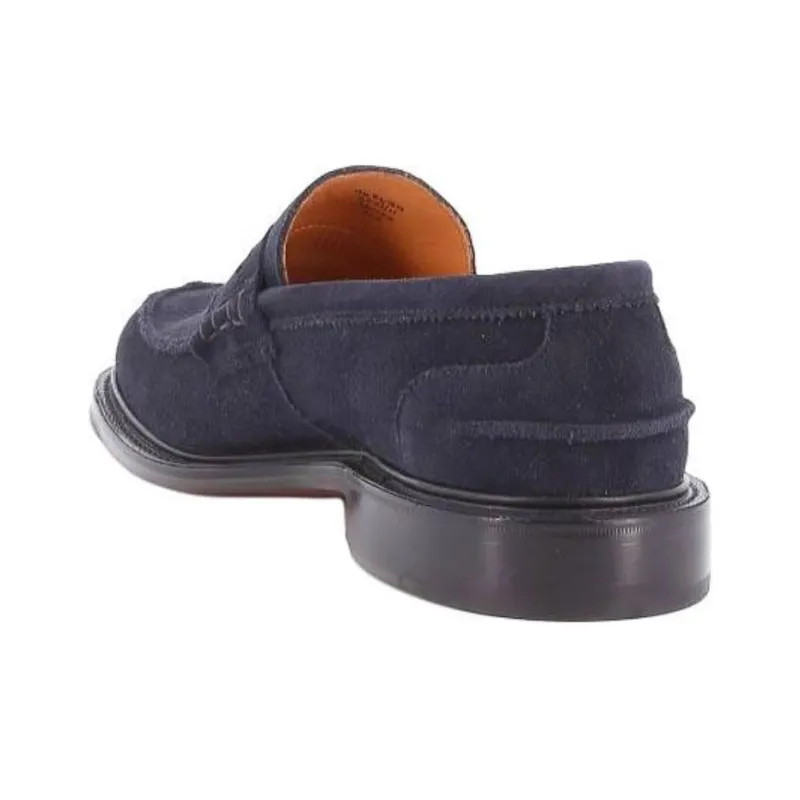 Tricker's James Loafers Men's Blue-4