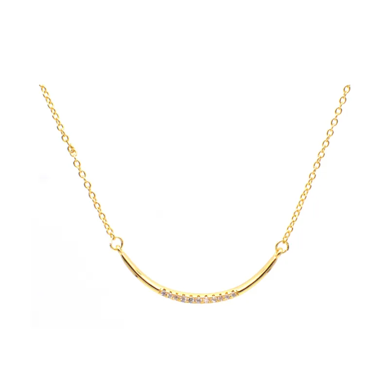 DAP Titanium Steel Gold Plated Necklaces Women's-0