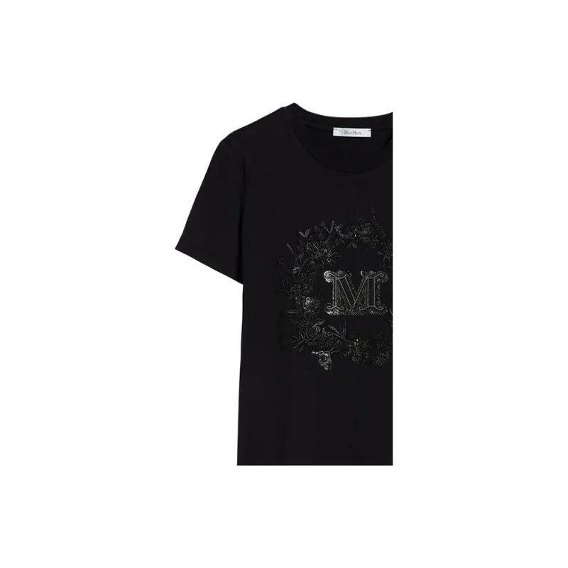 MaxMara T Shirts Women's Black-5