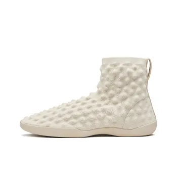 EQLZ EQUALIZER Non slip Lightweight High Top Casual Shoes Unisex Beige