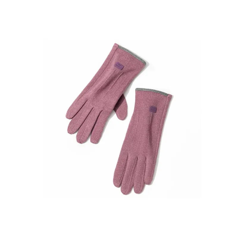 Shanghai Story Polyester Knit Gloves Women's-10