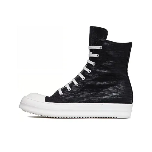 Rick Owens DRKSHDW Sneaks High Top Stylish Skateboarding Shoes Men's Black