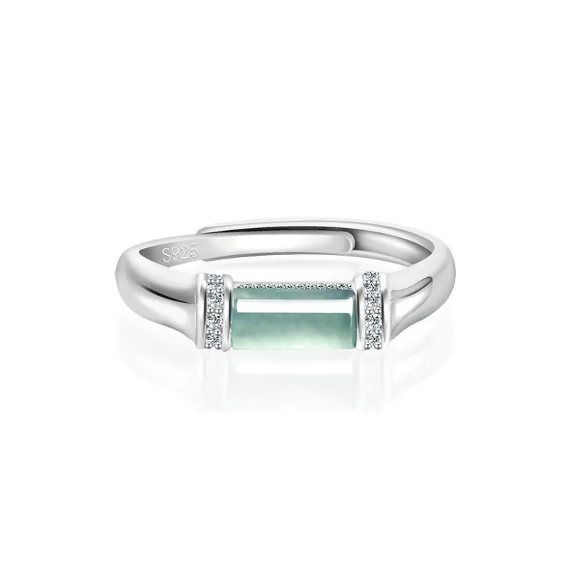 Jade Is Boundless Ice Glutinous Jadeite Rings Women's-1