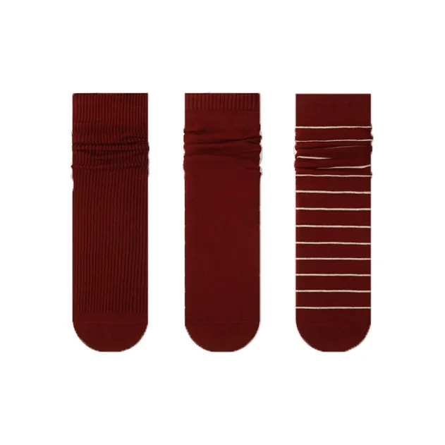 MIIOW Trend Party Series Mid Calf Socks Women's 3 Pack-9