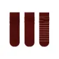 Natural Edge+Solid Color Red+Red Stripes