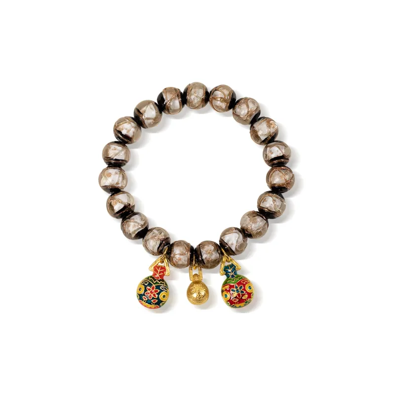 EADDA JEWELRY Colored Glaze Bracelets Unisex-0