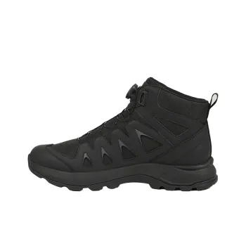 Jihua Anti Slip Wear Resistant Mid Top Trekking Shoes Men's Black