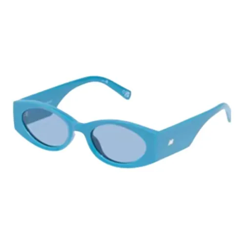 Le Specs Polymer Materials Cat Eye sunglasses ports Women's Blue