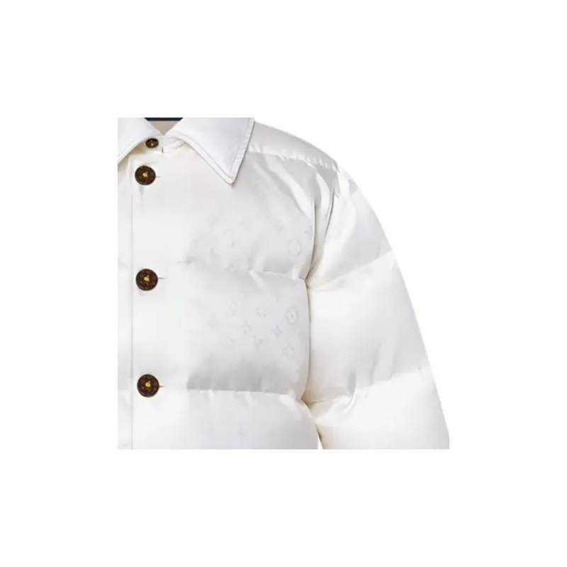 LOUIS VUITTON 1AFUIK Cropped Monogram Puffer Jacket-3