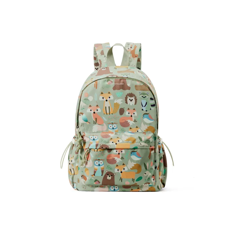 JEANSWEST Fabric Backpack Regular Unisex Multicolor-10