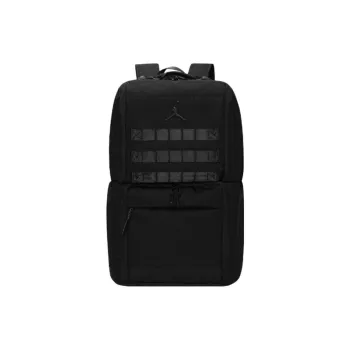 QIAODAN Polyester Backpack Regular Men's Black