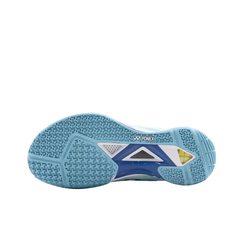 YONEX Coverage Support Rebound Slip Resistant Low Top Badminton Shoes Unisex Light Blue-4