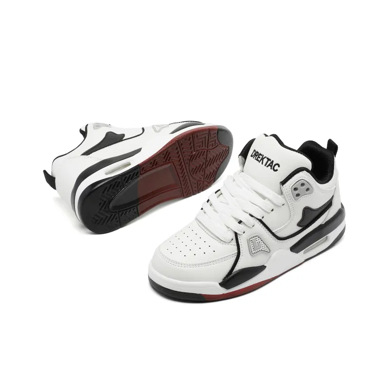 ABCYLM Slip Resistant Cushioning Impact Resistance Abrasion Resistant High Top Skateboard Shoes Unisex-5