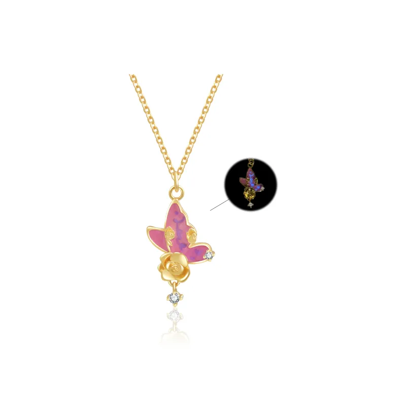 DVNRR S925 Silver Necklaces Women's-0