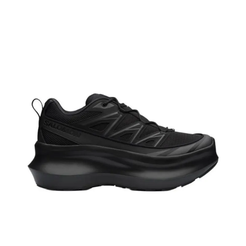 SALOMON x CDG XT 6 Low Top Casual Shoes Women's Black-1