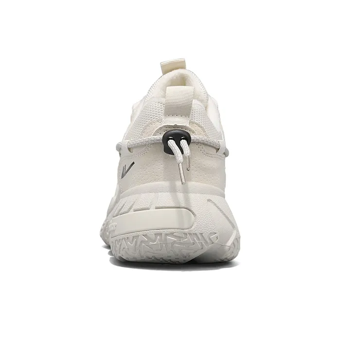 Warrior Warrior Anti-Slip Wear-Resistant Breathable Lightweight Height Increasing Warm Low-Top Chunky Sneakers Unisex-23