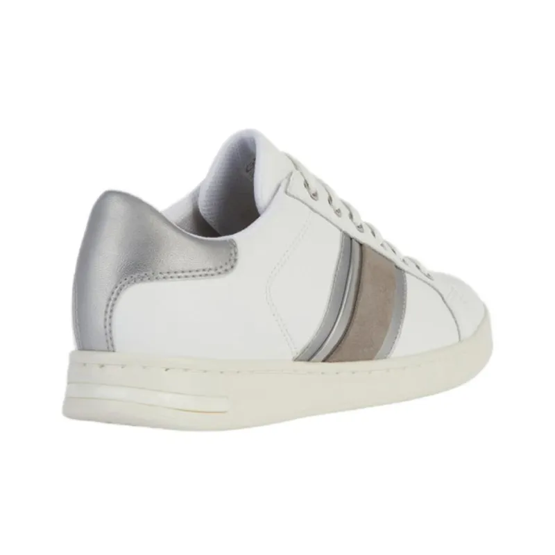 GEOX Jaysen Low-Top Skateboard Shoes Women's White-2