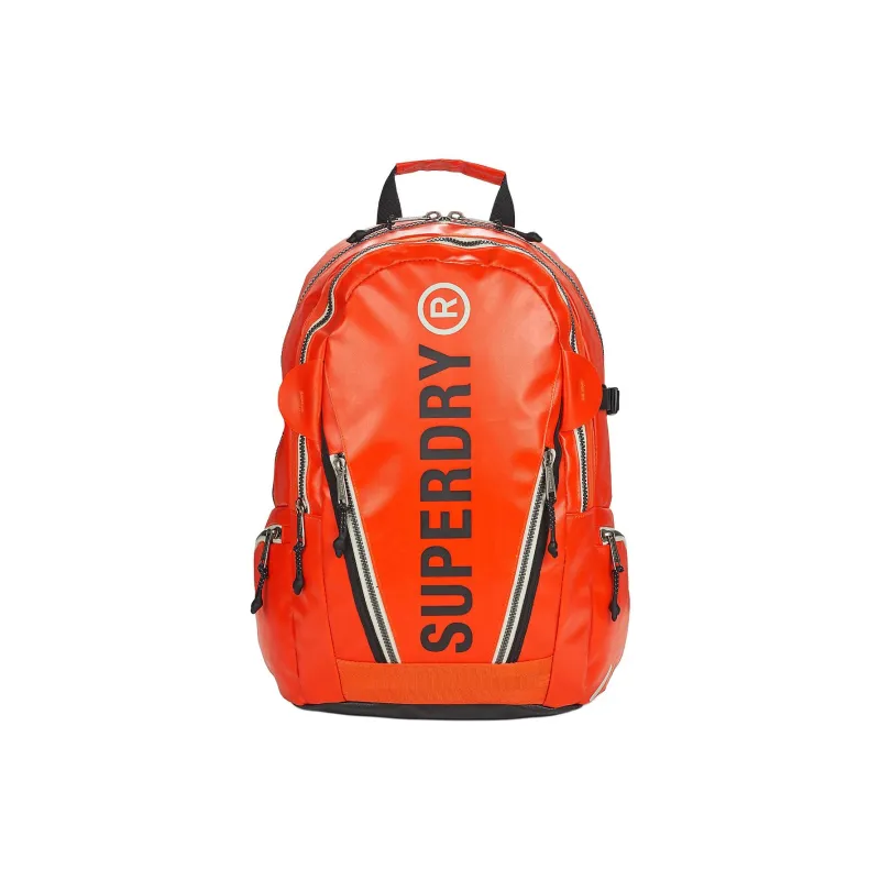 SUPERDRY Fabric Backpack Large Size Unisex Orange-0