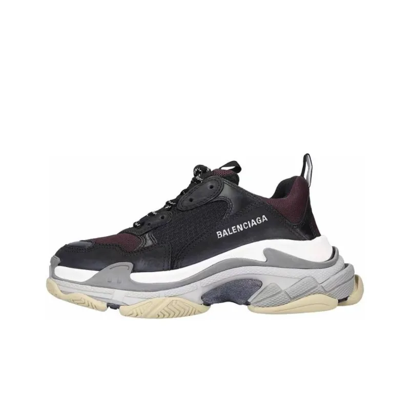 Balenciaga Triple S Burgundy-0