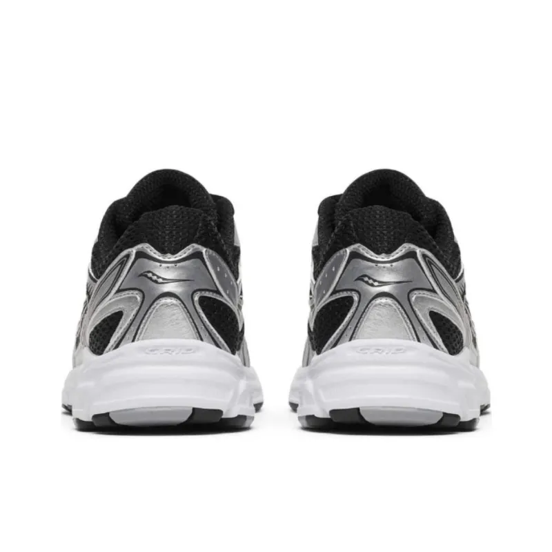 Saucony Ride Millennium Anti Slip Wear Resistant Low Top Running Shoes Men's Black White-3