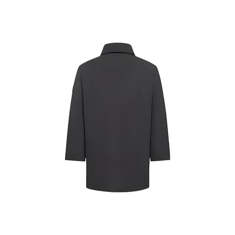 Hush Puppies Puffer Jacket Men's Pitch Black-6