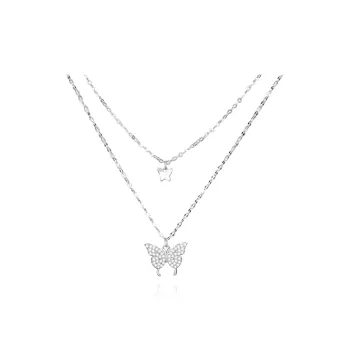Chongqing Gold Store 925 Sterling Silver Necklaces Women's