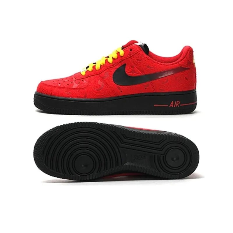 Nike Air Force 1 Low Red Paisley-4