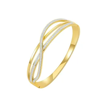 Listen To The Flowers Bloom Titanium Steel Bangles Women's