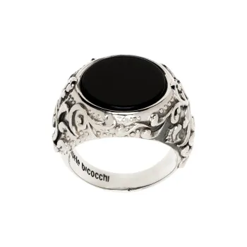 EMANUELE BICOCCHI Arabesque Onyx Ring