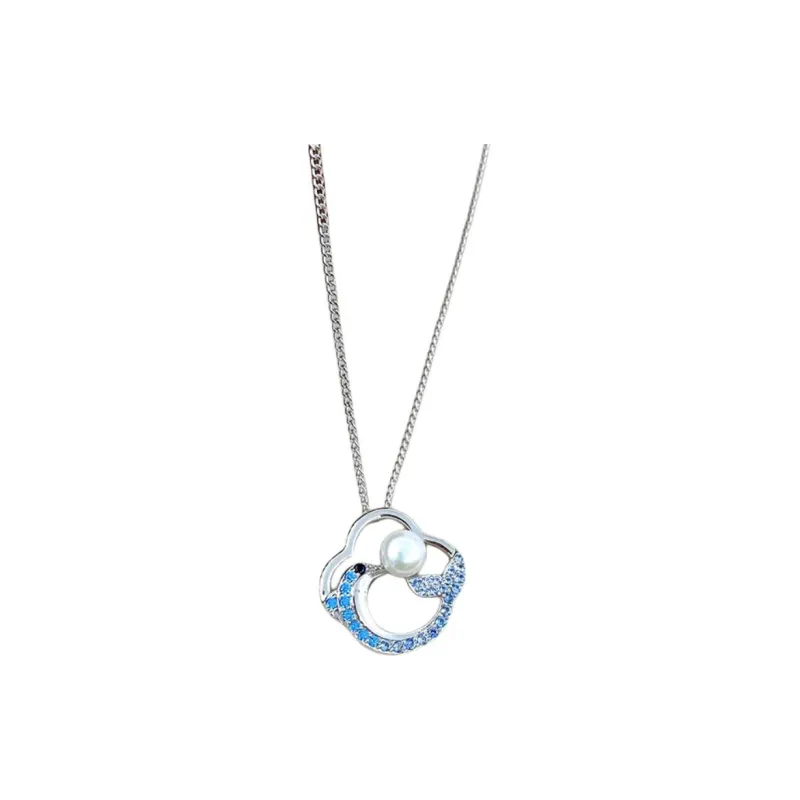 ZHENZHUAOMI Freshwater Pearl Necklaces Women's-3