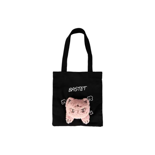 The British Museum Canvas Bag Handbag Shoulder Bag Regular Women's Black/Pink