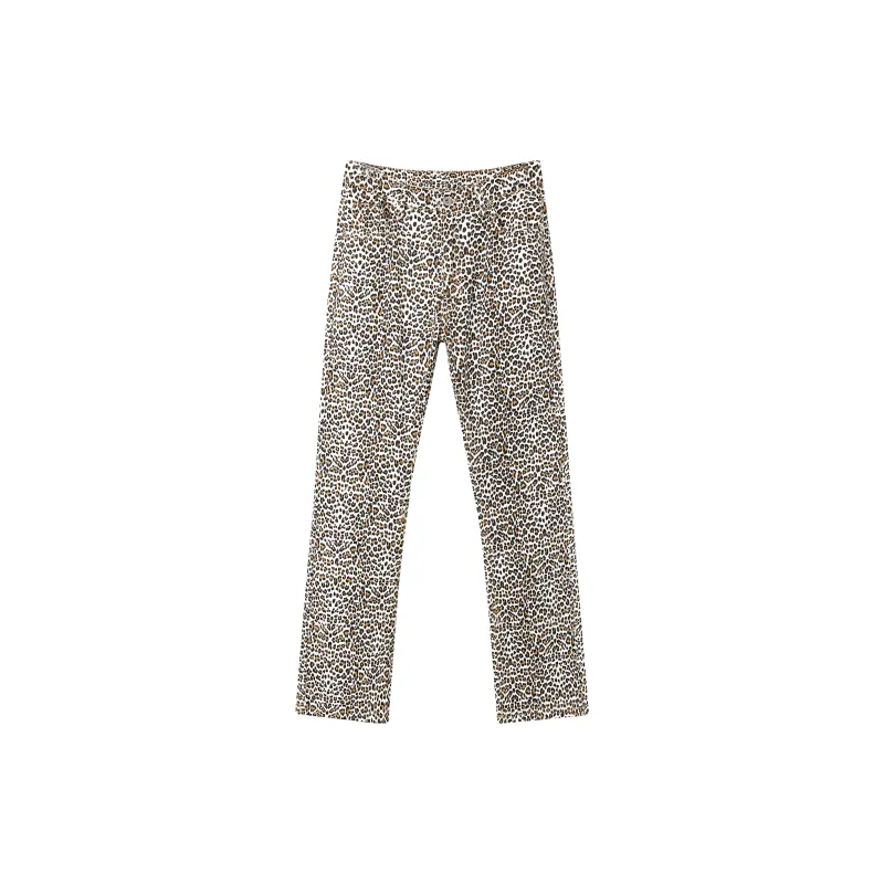 ASHER LEVINE Jeans Unisex Leopard Print-1