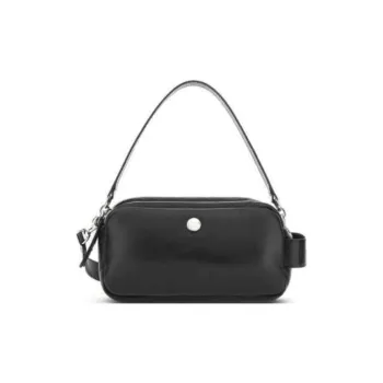 HOGAN Doppia Leather Shoulder Bag