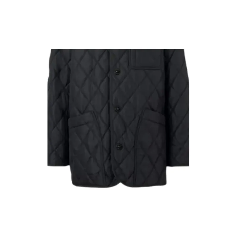 Burberry Jackets Coats Men's Dark Blue-3