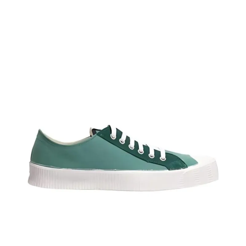 SPALWART Low Top Canvas Shoes Unisex Green-1