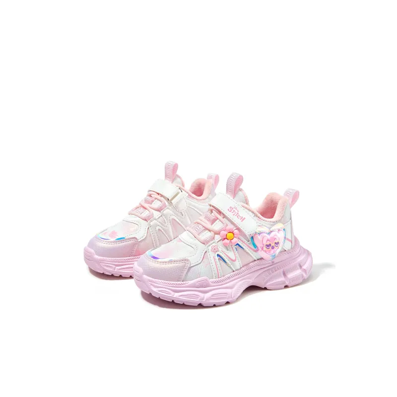Disney Stitch Series Slip Resistant Anti Kick Cushioning Wear Resistant Breathable Warm Kids Lifestyle Shoes Kids'-2