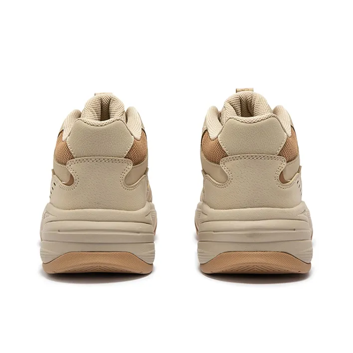 361° Sailing Series Slip Resistant, Abrasion Resistant, Thermal Mid Top Casual Shoes Men's Apricot Tea Brown-3