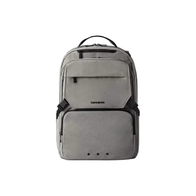 SAMSONITE Fabric Backpack Medium Size Unisex Khaki-0