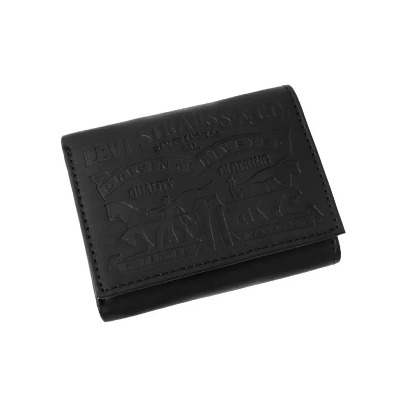 Levi’s Cow Leather Wallet Men's Brown/Black-1