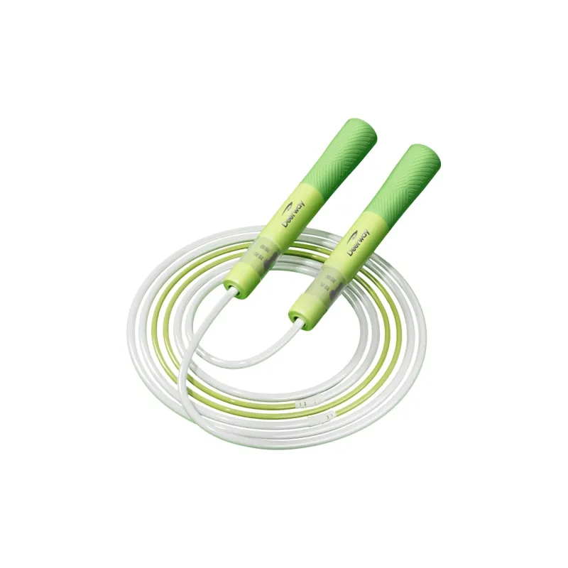 DEERWAY Fitness Training Non Countable Jump Ropes Adults PVC Rope ABS Controller 3.6m Pink-6